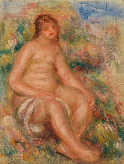 バザー 作： Pierre Auguste Renoir